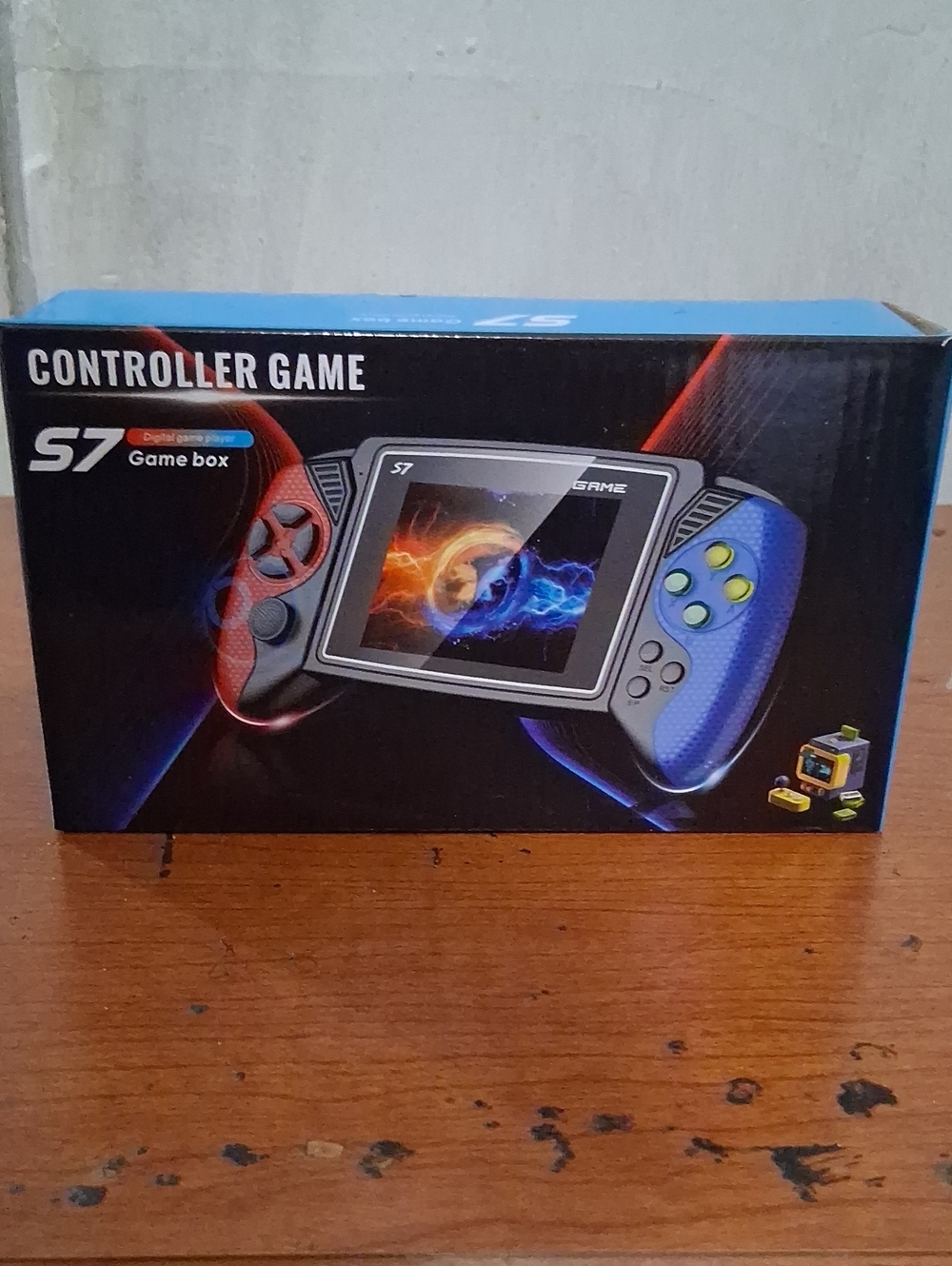 Controller Game Box Handheld Console - Red & Blue